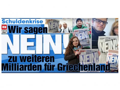 El diario alemán BILD y su reaccionaria campaña de “selfies” contra el pueblo griego