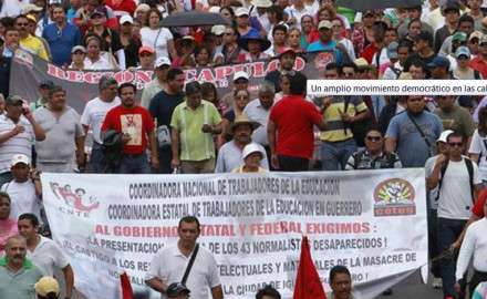 Un amplio movimiento democrático en las calles mexicanas