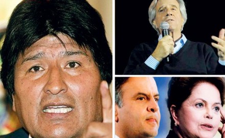 Elecciones Brasil, Uruguay y Bolivia