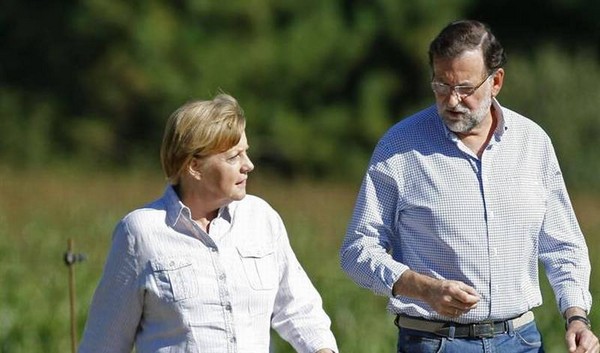Sintonía entre Merkel y Rajoy para las "reformas duras y difíciles"