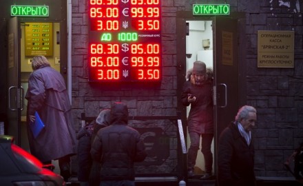 El rublo se desmorona