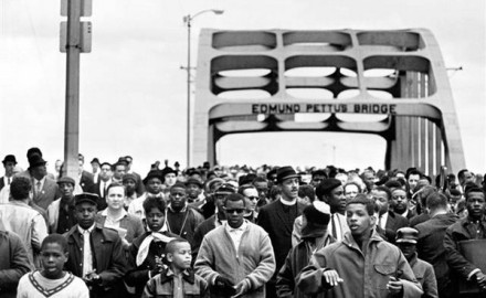 La marcha de Selma en Estados Unidos contra la opresión racial