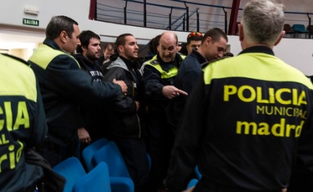 Diecinueve detenidos por protesta antidesahucios en Madrid