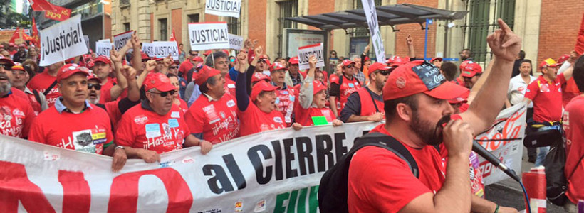 La reapertura de Coca-Cola Fuenlabrada “es una trampa”, denuncian los trabajadores