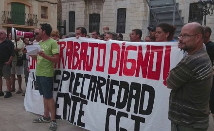 Huelga contra la precariedad de los trabajadores de EMTE Service