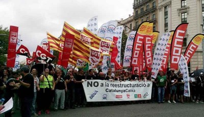 La lucha de Catalunya Caixa y cómo pagamos la crisis los trabajadores