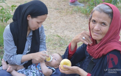 Video: campamento de refugiados en el parque Areos, Atenas