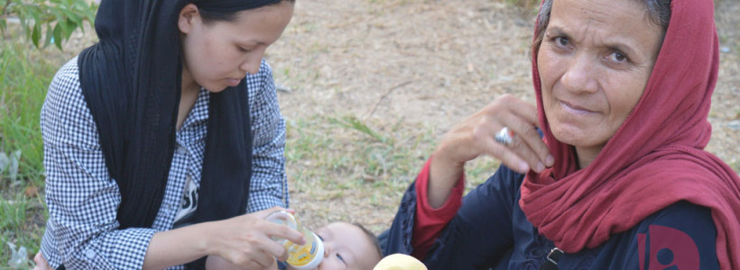 Video: campamento de refugiados en el parque Areos, Atenas