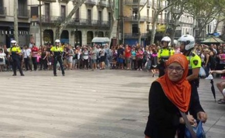 represión manteros en barcelona