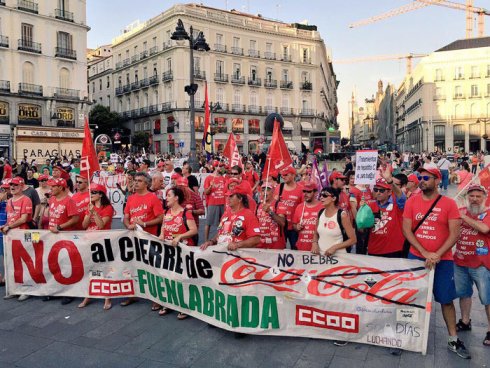 ¿“Pucherazo” en la Audiencia Nacional? Denuncia de los trabajadores de Coca-Cola
