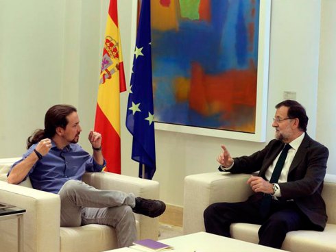 Pablo Iglesias y Albert Rivera en la Moncloa: pactos de Estado y espíritu de regeneración