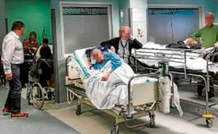 Una vez más colapsan las urgencias del Hospital Miguel Servet en Zaragoza