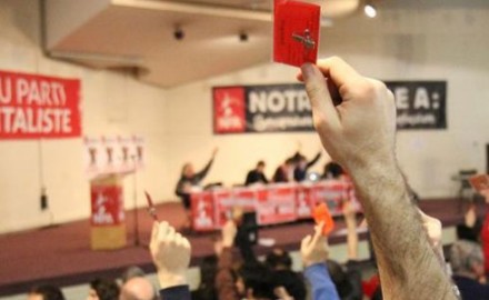 La izquierda del Nuevo Partido Anticapitalista se unió en la Plataforma A