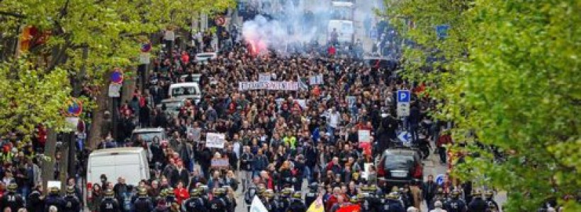 Una nueva pesadilla comienza a preocupar a la burguesía francesa: el anticapitalismo