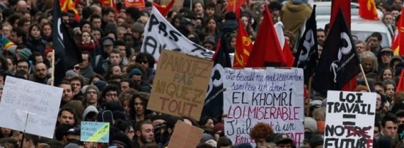 Francia: ampliar y fortalecer la movilización para derrotar al gobierno y su ley