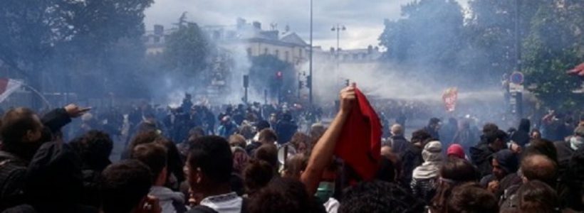 Un millón de personas en París, una manifestación gigantesca