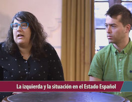 La izquierda y la situación en el Estado Español