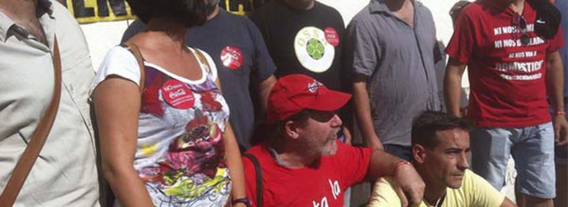 Absueltos dos trabajadores de Coca cola: la lucha es el único camino