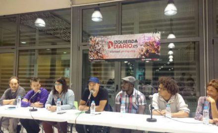 Gran acto en Barcelona para celebrar el primer aniversario de Izquierda Diario