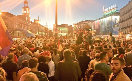 [VIDEOS] Una marea humana rechaza la investidura de Rajoy en Madrid