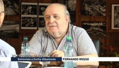 Emilio Albamonte: “Nosotros buscamos construir un partido de ‘tribunos del pueblo’”
